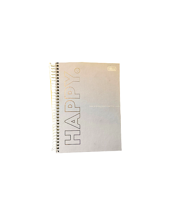 Caderno Colegial C/d 01 Matéria Happy Tilibra Lilas
