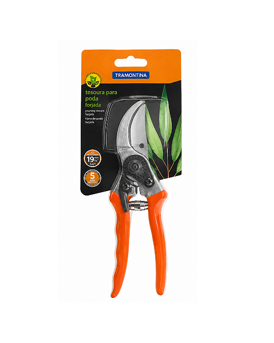 Tesoura Para Poda Tramontina 21cm - 78304/511 Cor Laranja