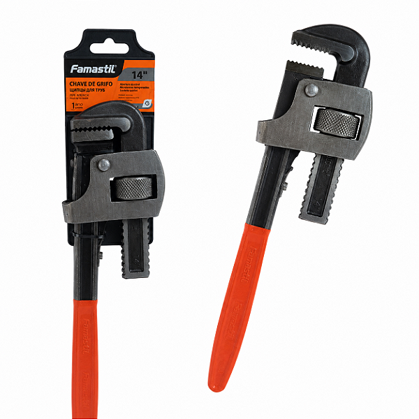 Chave de Grifo 14" Profissional Famastil para Canos