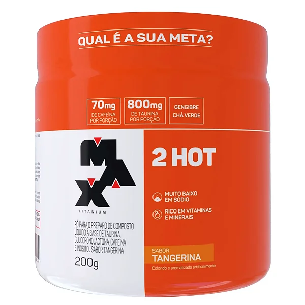 Termogênico 2hot 200g - Max Titanium