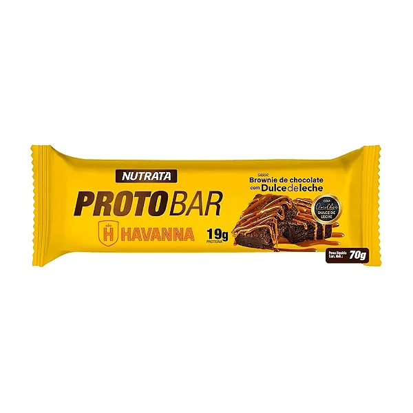 Protobar (70G) Havanna Brownie Chocolate - NUTRATA (unidade)