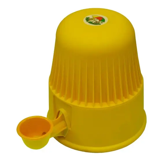 Bebedouro Vida Mansa Pp 2 L Amarelo