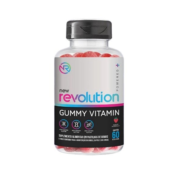 GUMMY VITAMIN – 60 GUMMY SABOR MORANGO