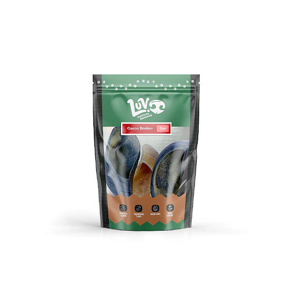Casco Bovino G 3un – Mordedor Natural e Durável Luv Petiscos