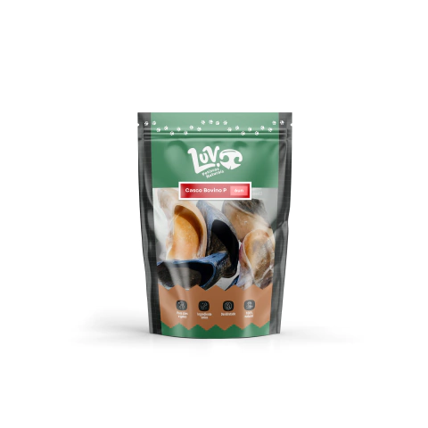 Casco Bovino P 6un – Mordedor Natural e Durável Luv Petiscos