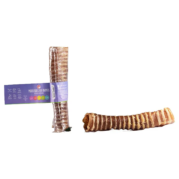 Traqueia Bovina Grande para Cães – Petisco Natural Good Lovin