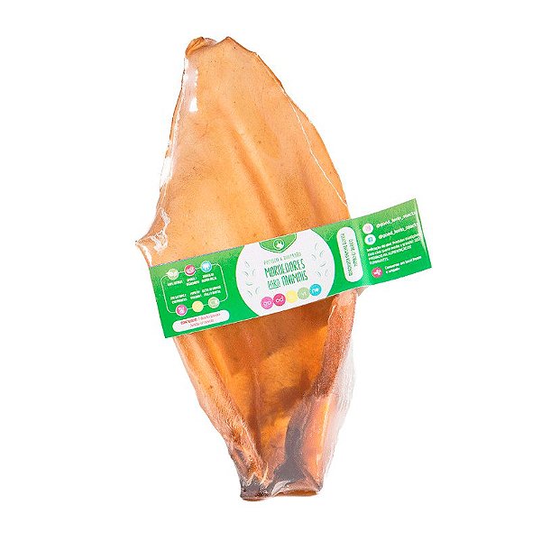 Orelha de Boi Jumbo c/ Ouvido 1un – Petisco Durável Good Lovin