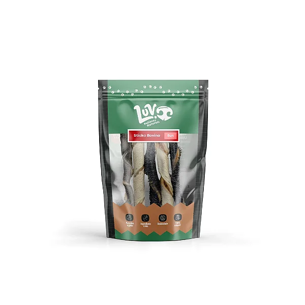 Stickos Bovino 5un – Petisco Crocante Luv Petiscos