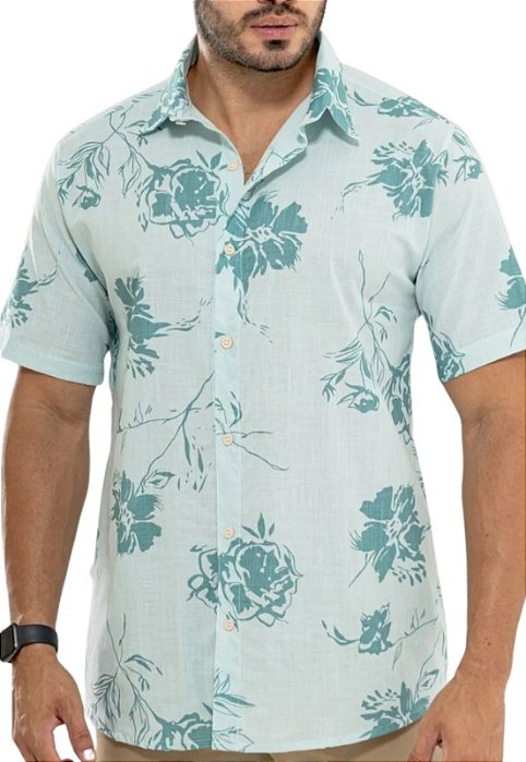 Camisa Algodão Estampada Pasion