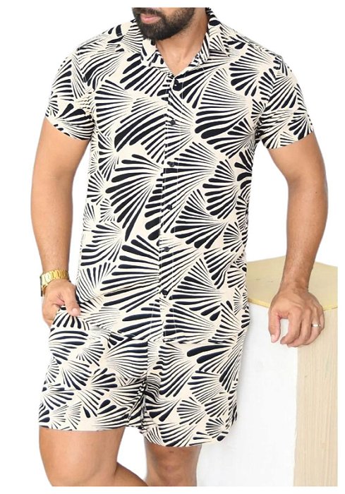 Conjunto Estampado Viscolinho Serey