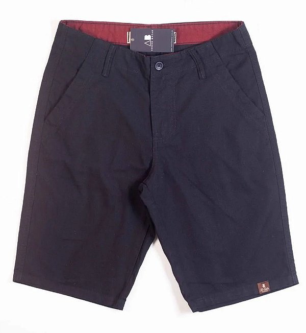 Bermuda Chino Preta Mont