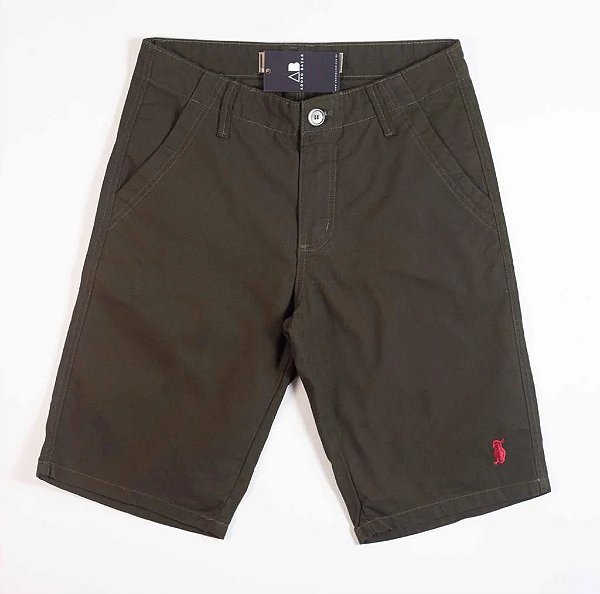 Bermuda Chino Verde Musgo Nilo