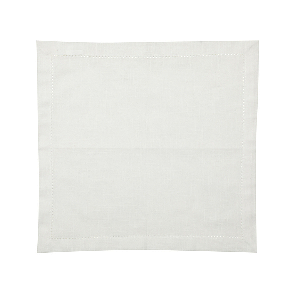 Guardanapos Em Algodão Ponto Ajour Off White 2 pçs Wolff