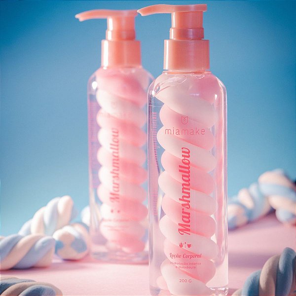 Loção Hidratante Corporal Marshmallow 200g - Mia Make