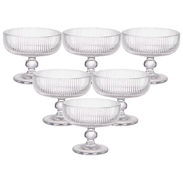 Conjunto de Taças Para Sobremesa 6 Peças