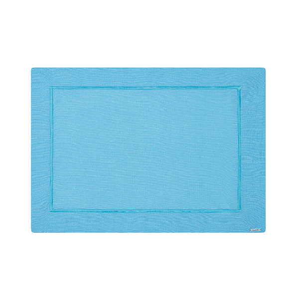 Lugar Americano Jacquard Azul