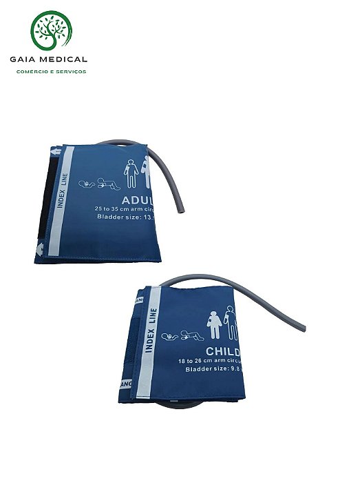 Kit Manguitos Braçadeira 1 Via Adulto e Infantil Olidef