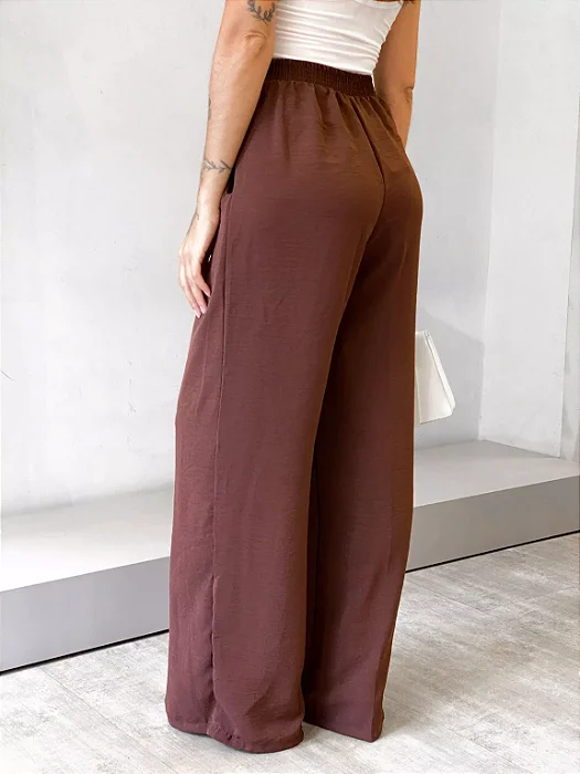 Calça Melissa Marrom