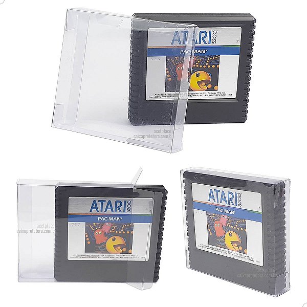 Games-12 (0,30mm) Caixa Protetora para Cartucho Loose Atari 5200 (25un)