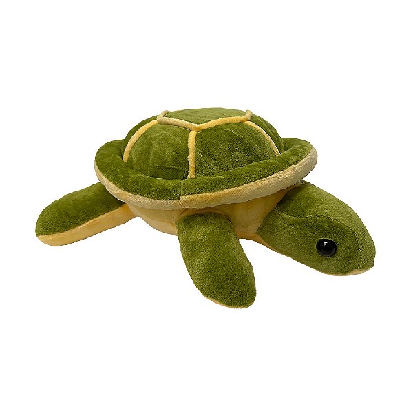 Tartaruga de Pelúcia 30cm, antialérgico, ursinho de pelúcia