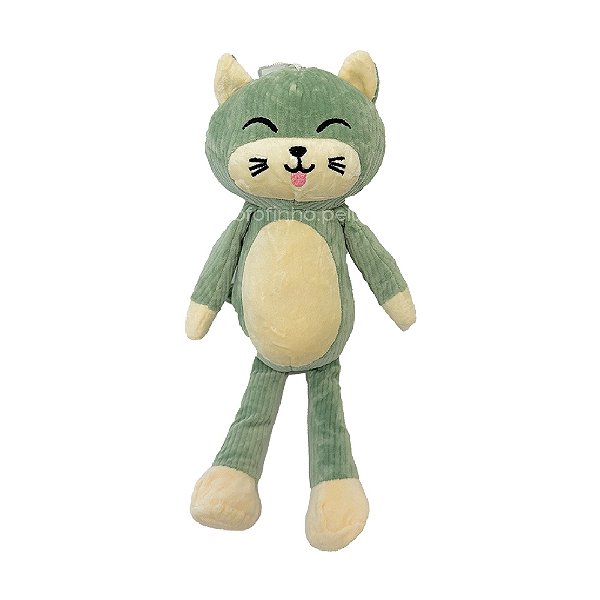 Pelúcia Gato Miau Mint, antialérgico, presente, bichinho de pelúcia