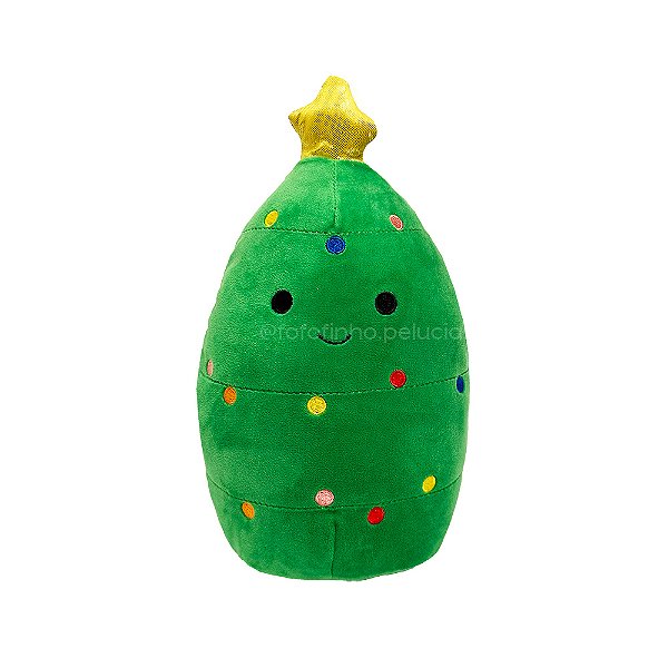 Árvore de Natal de Pelúcia Formato Squish