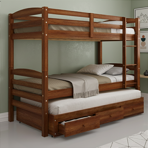 Treliche Solteiro com 3 Gavetas