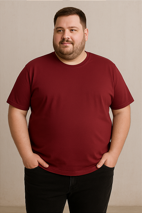 Camiseta Básica Plus Size