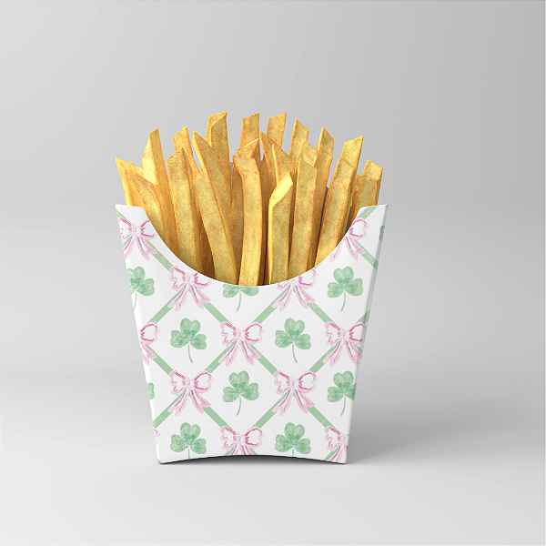 25 Caixas Batata Frita Personalizada