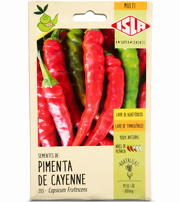PIMENTA DE CAYENNE - Sementes