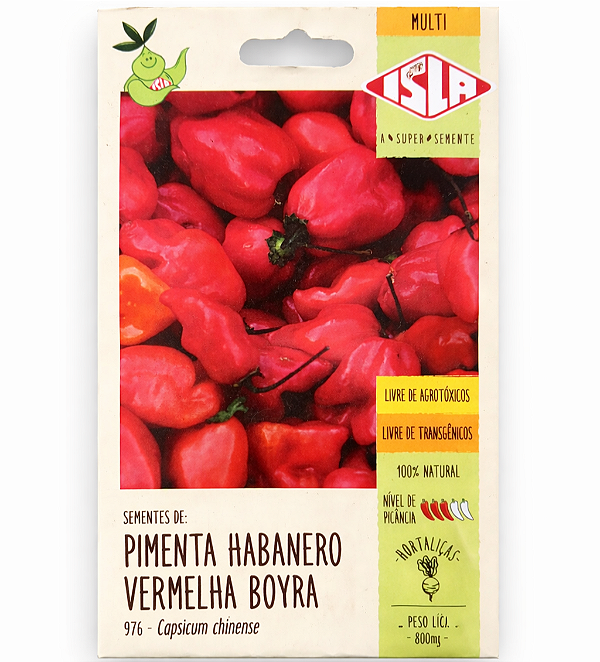 PIMENTA BOYRA VERMELHA - Sementes