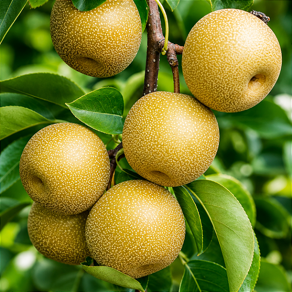PÊRA ASIÁTICA ou HOUSSUI (Pyrus pyrifolia) - Muda Enxertada com até 1,20m