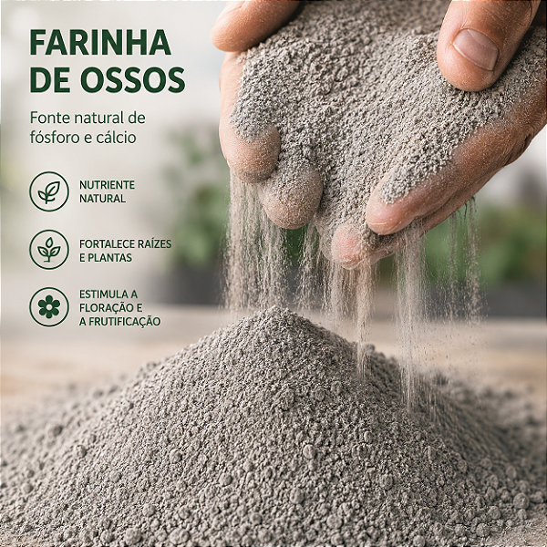 FARINHA DE OSSOS - 1 kg