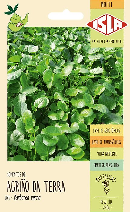 AGRIÃO DA TERRA - Sementes
