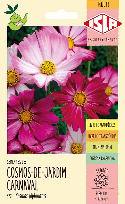 COSMOS-DE-JARDIM CARNAVAL - Sementes
