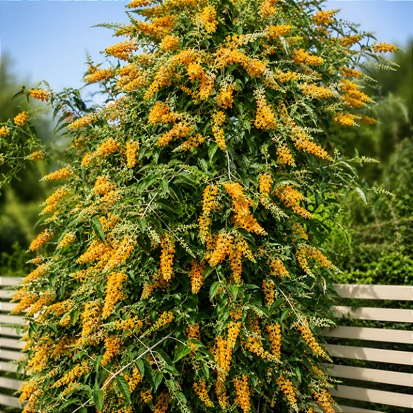 BUDLÉIA AMARELA (Buddleja madagascariensis) - Muda com até 60 cm