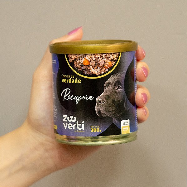 ALIMENTO NATURAL ZOOVERTI RECUPERA - 300G - PAPAPETS