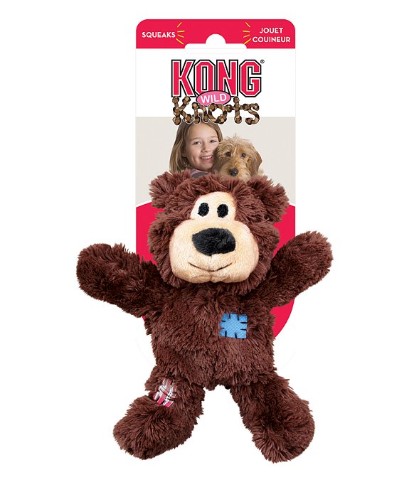 PELÚCIA KONG WILD KNOTS BEAR -  P/M - KONG