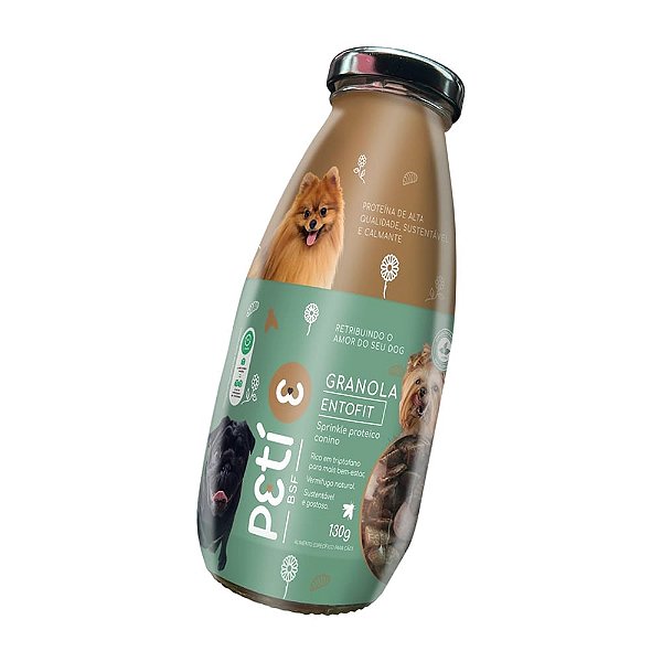 GRANOLA BSF - 130G - PETIDOG
