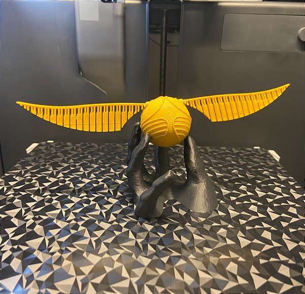 Pomo de Ouro (Golden Snitch) com suporte