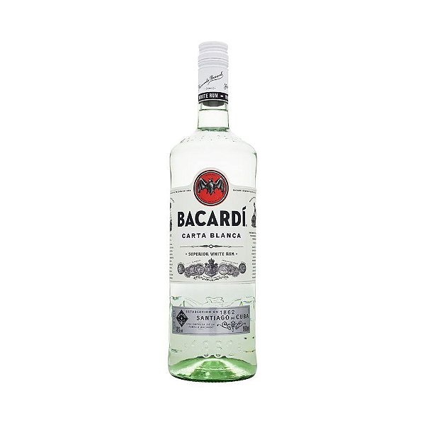 Rum Bacardi Superior Carta Blanca 980ml