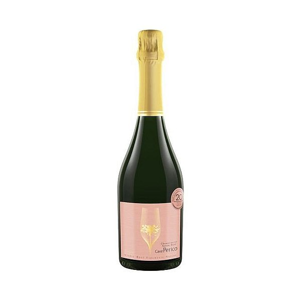 Espumante Cave Perico Champenoise Nature Rose 750ml