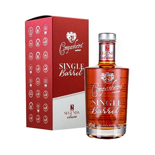 Cachaça Companheira Single Barrel 350ml