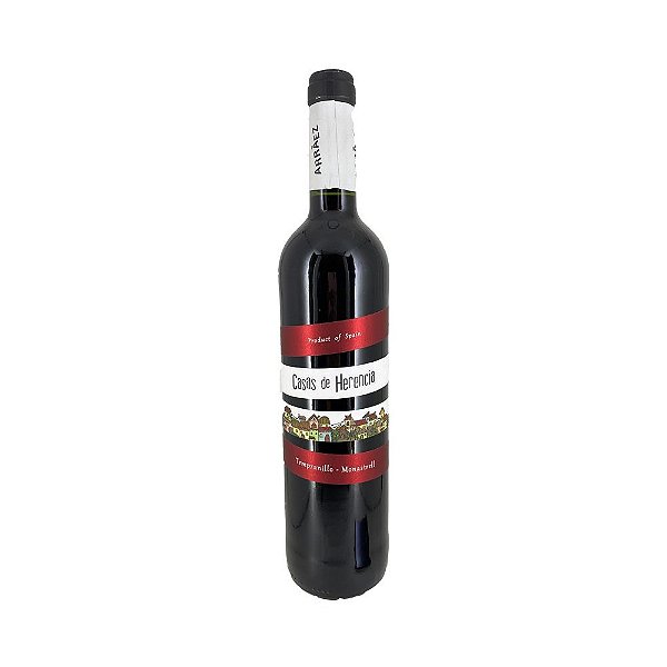 Vinho Casas De Herencia Tempranillo Monastrell 750ml