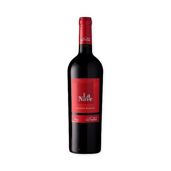 Vinho La Nave Primitivo De Puglia IGP 750ml
