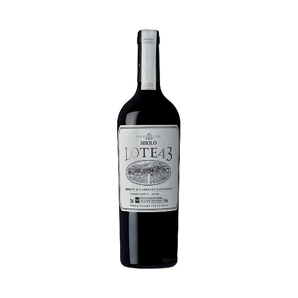Vinho Miolo Lote 43 Merlot & Cabernet Sauvignon 750ml