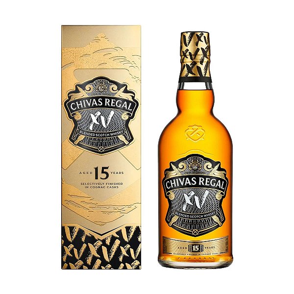 Whisky Chivas Regal 15 anos 750ml