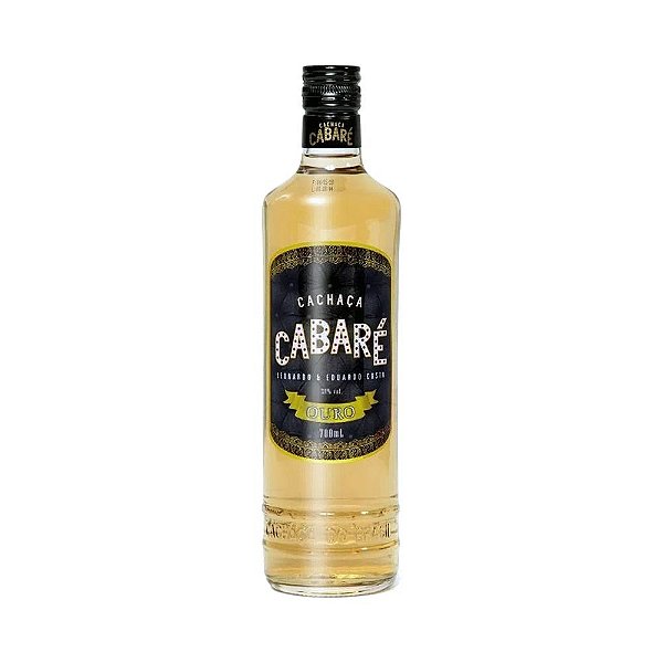 Cachaça Cabaré Ouro 700ml