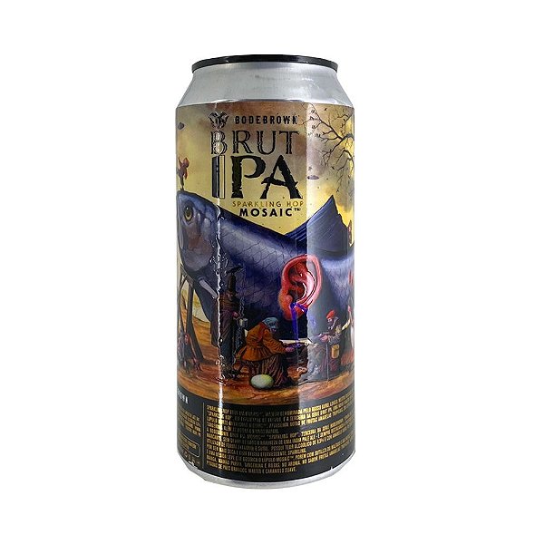Cerveja Bodebrown Brut Ipa Mosaic Lata 473ml