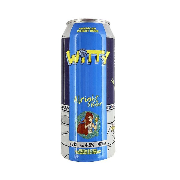 Cerveja Alright American Wheat Beer 473ml